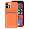 Solid Classic Silicone Case with Card Slot for iPhone 11/12 Series Yesy All Goods