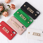 Luxury Customisable PU Leather Case for iPhone 11/12/13 Series Yesy All Goods