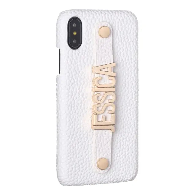 Luxury Customisable PU Leather Case for iPhone 11/12/13 Series Yesy All Goods