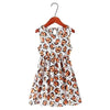 Girls Summer Sunshine Flower Pattern Sleeveless Dresses Yesy All Goods