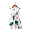 Girls Summer Sunshine Flower Pattern Sleeveless Dresses Yesy All Goods