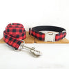 Supreme Plaid Stylish Personalized Pet Collar Yesy All Goods