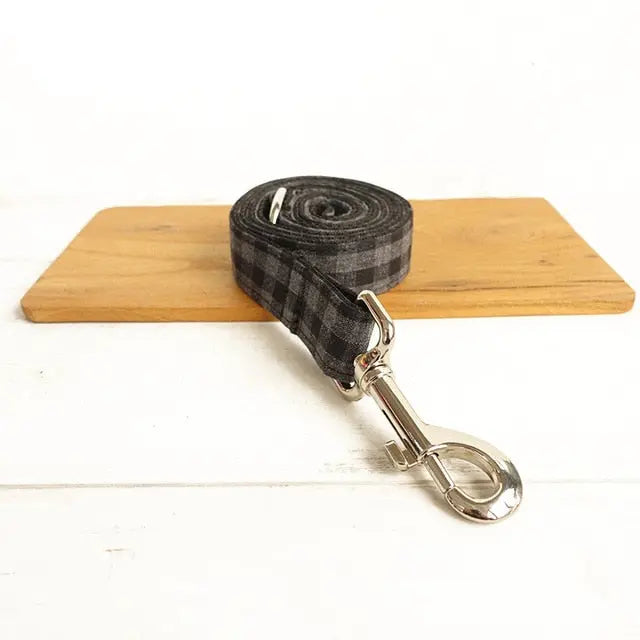 Supreme Plaid Stylish Personalized Pet Collar Yesy All Goods