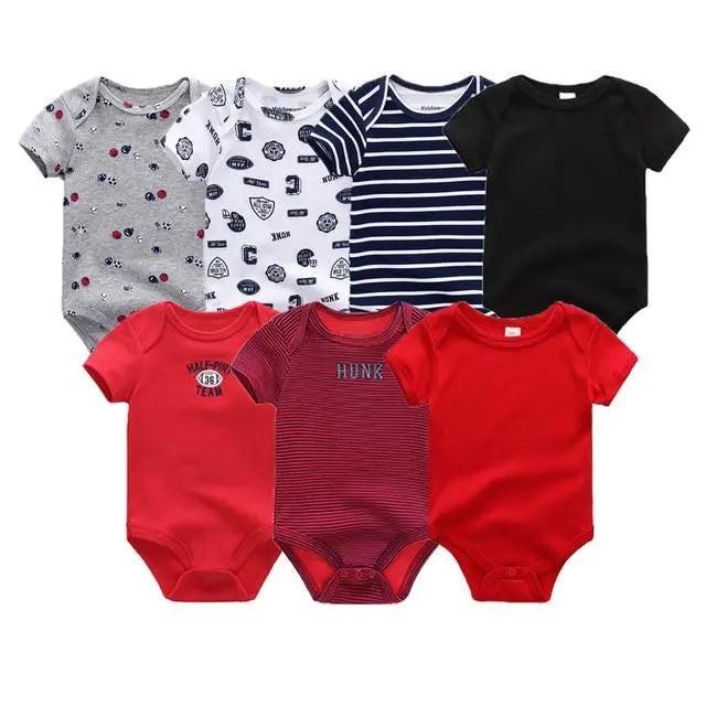 Unisex 0-12m Baby Cutie Rompers 7 Pcs Sets Yesy All Goods