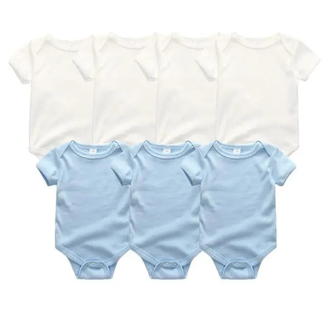 Unisex 0-12m Baby Cutie Rompers 7 Pcs Sets Yesy All Goods