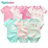 Unisex 0-12m Baby Cutie Rompers 7 Pcs Sets Yesy All Goods