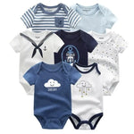 Unisex 0-12m Baby Cutie Rompers 7 Pcs Sets Yesy All Goods