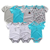 Unisex 0-12m Baby Cutie Rompers 7 Pcs Sets Yesy All Goods