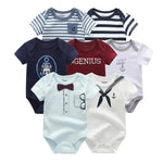 Unisex 0-12m Baby Cutie Rompers 7 Pcs Sets Yesy All Goods