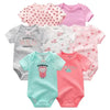 Unisex 0-12m Baby Cutie Rompers 7 Pcs Sets Yesy All Goods