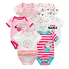 Unisex 0-12m Baby Cutie Rompers 7 Pcs Sets Yesy All Goods