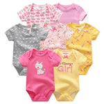 Unisex 0-12m Baby Cutie Rompers 7 Pcs Sets Yesy All Goods