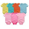 Unisex 0-12m Baby Cutie Rompers 7 Pcs Sets Yesy All Goods