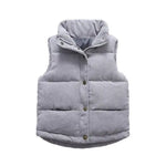 Unisex Colourful Thicken Warm Vest for 3Y-10Y Yesy All Goods