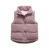 Unisex Colourful Thicken Warm Vest for 3Y-10Y Yesy All Goods