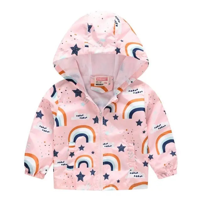 Unisex Cute Buddy Windbreaker for Kids & Babies 2Y - 6Y Yesy All Goods