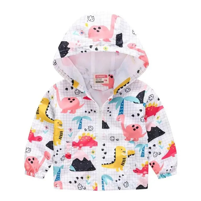 Unisex Cute Buddy Windbreaker for Kids & Babies 2Y - 6Y Yesy All Goods