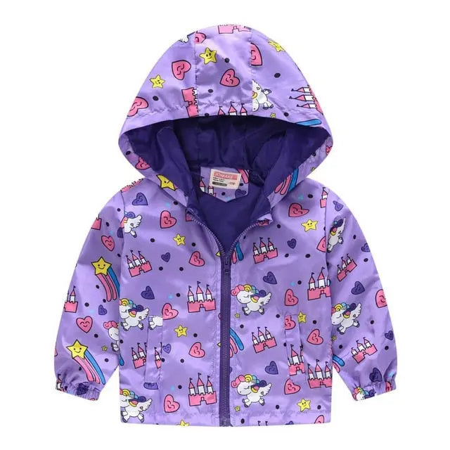 Unisex Cute Buddy Windbreaker for Kids & Babies 2Y - 6Y Yesy All Goods