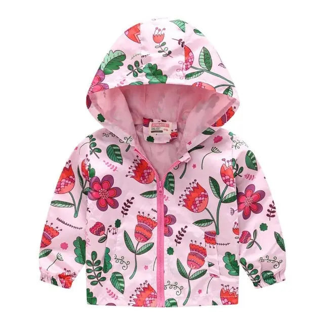 Unisex Cute Buddy Windbreaker for Kids & Babies 2Y - 6Y Yesy All Goods